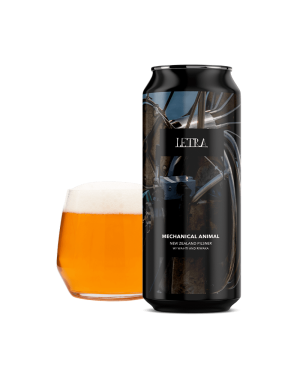 CERVEJA LETRA MECHANICAL ANIMAL NEW ZEALAND PILSNER L44CL