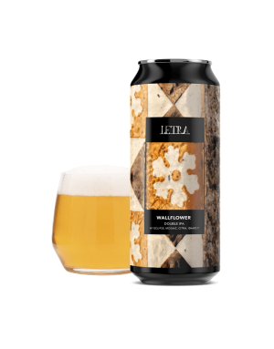 CERVEJA LETRA WALLFLOWER DOUBLE IPA L44CL
