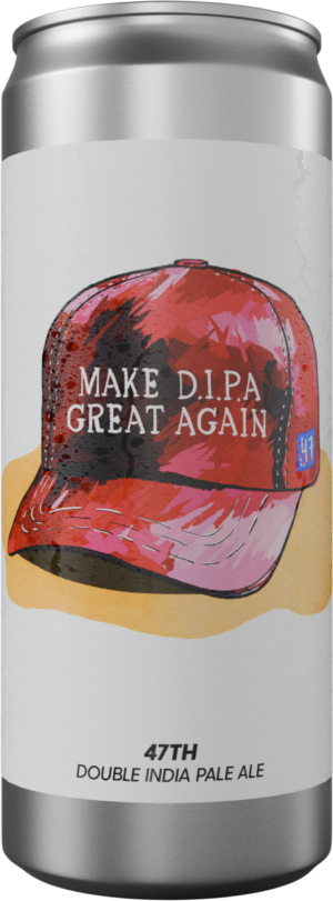 CERVEJA BREWSKI 47TH MAKE DIPA GREAT AGAIN L33CL