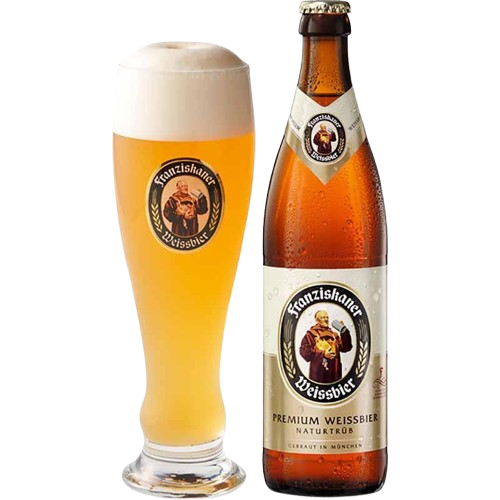 CERVEJA FRANZISKANER HEFE-WEISSBIER NATURTRÜB G50CL