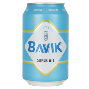 CERVEJA BAVIK SUPER WIT DE BRABANDERE L33CL