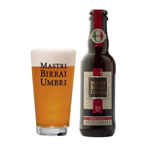 CERVEJA MASTRI BIRRAI UMBRI ROSSA COTTA 37 G30CL